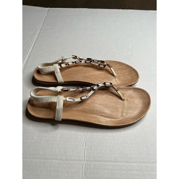 Forever size 9 sling back hard sole sandals - Picture 4 of 7